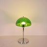 Minimalist Modern Dome Shade Metal Bedside Table Lamp Image - 15