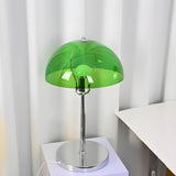 Minimalist Modern Dome Shade Metal Bedside Table Lamp Image - 18