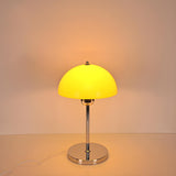 Minimalist Modern Dome Shade Metal Bedside Table Lamp Image - 8