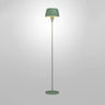 Minimalist Modern Green Barrel Metal Floor Lamp Image - 10