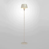 Minimalist Modern Green Barrel Metal Floor Lamp Image - 9