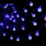 Minimalist Outdoor Ball LED Christmas String Light Image - 10