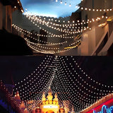 Minimalist Outdoor Ball LED Christmas String Light Image - 3