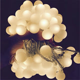 Minimalist Outdoor Ball LED Christmas String Light Image - 7