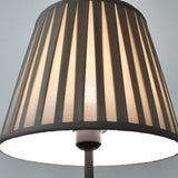 Minimalist Pleated Shade Metal Modern Floor Lamp Image - 11