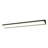 Minimalist Rectangle Metal LED Outdoor Wall Light White Image - 10