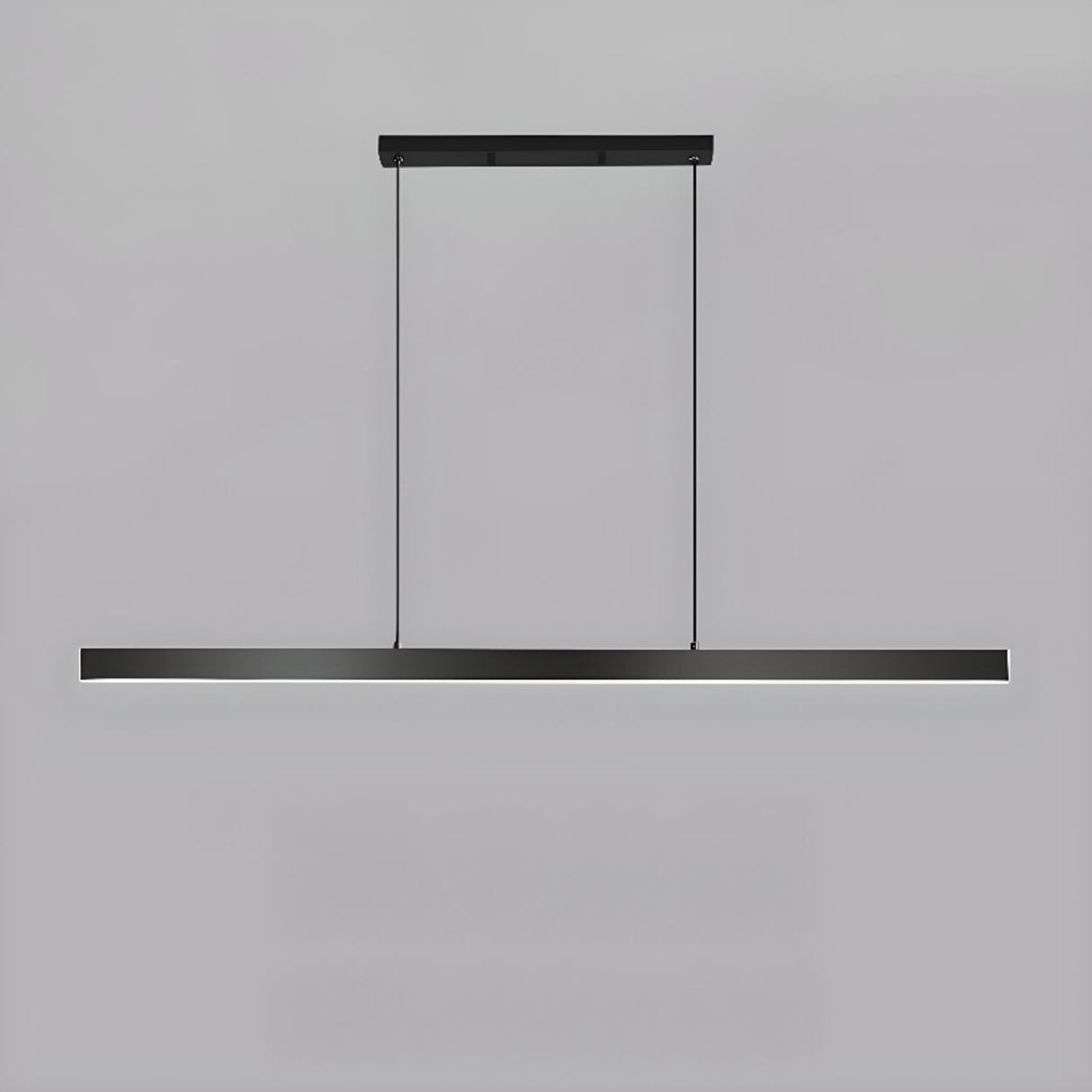 Minimalist Rectangular LED Island Ceiling Light Image - 11