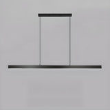 Minimalist Rectangular LED Island Ceiling Light Image - 11