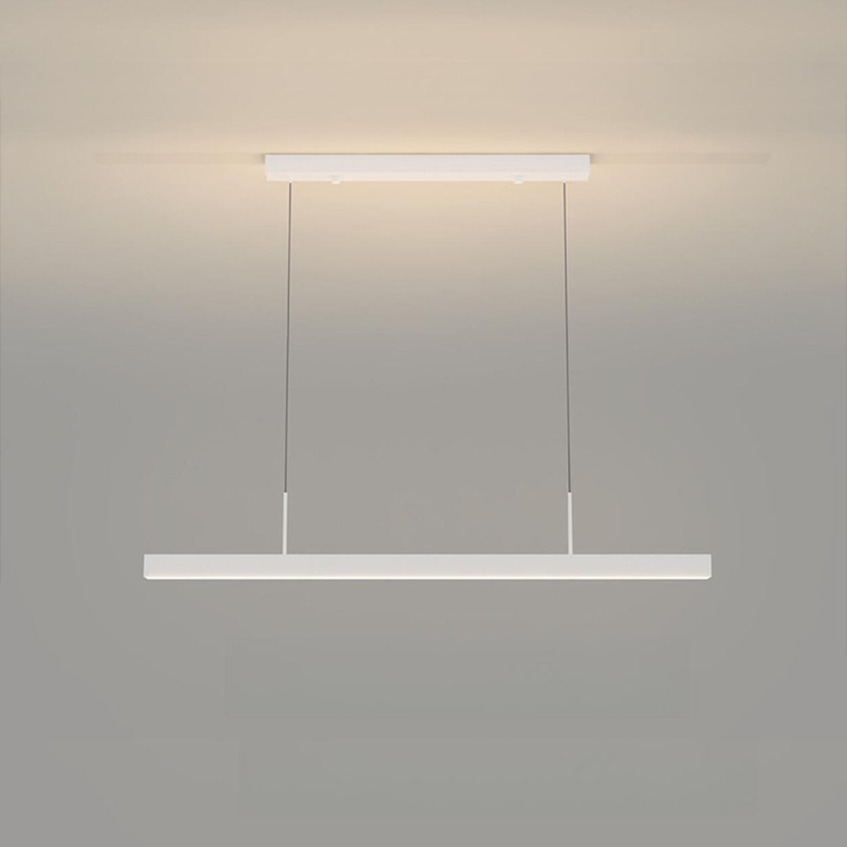 Minimalist Rectangular LED Island Ceiling Light Image - 12