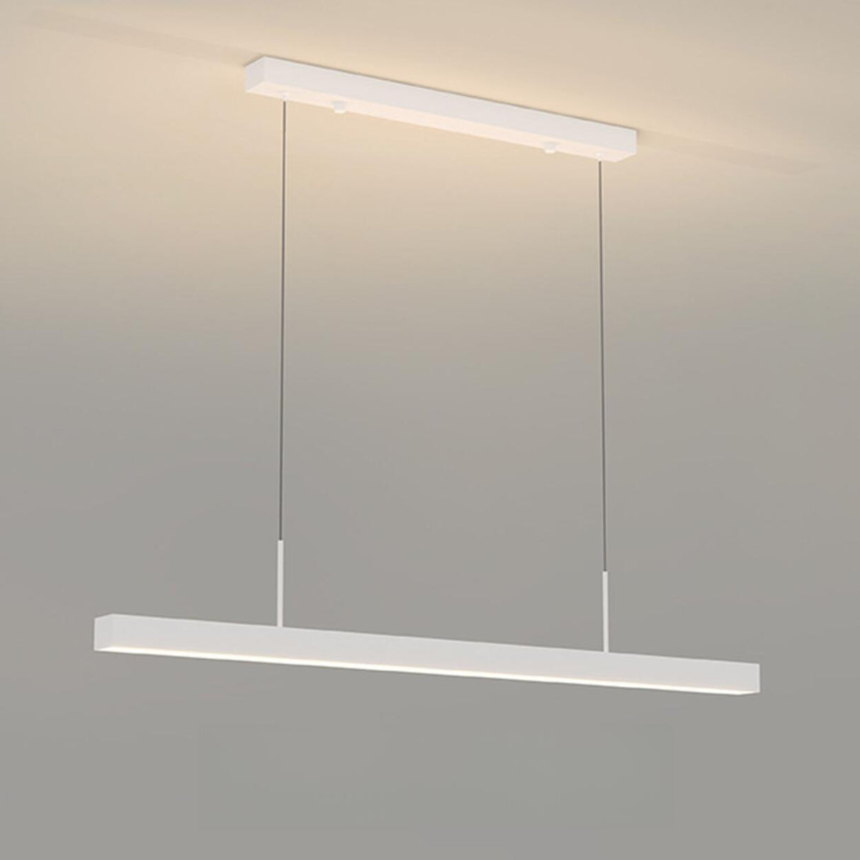 Minimalist Rectangular LED Island Ceiling Light Image - 13