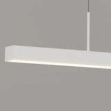 Minimalist Rectangular LED Island Ceiling Light Image - 14