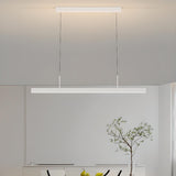 Minimalist Rectangular LED Island Ceiling Light Image - 3