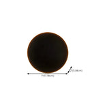 Minimalist Round Outdoor Ambience Wall Light Black Image - 18