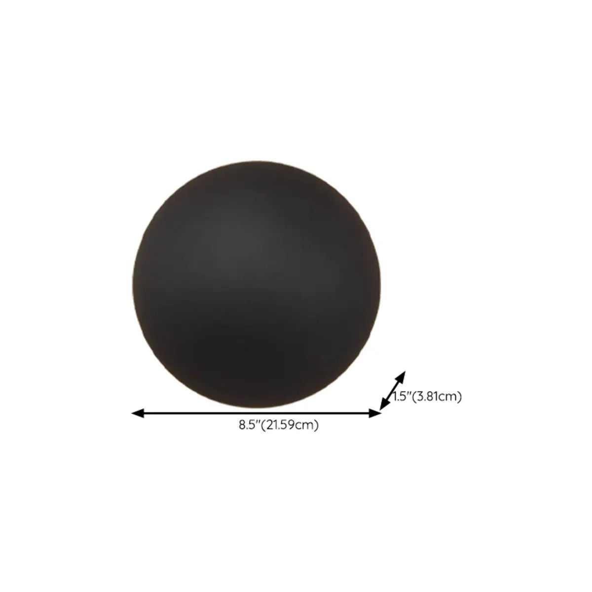 Minimalist Round Outdoor Ambience Wall Light Black Image - 19