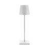 Minimalist Silver Square Base Metal Bedside Table Lamp Image - 5