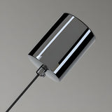 Minimalist Slim Black Dual Tube Acrylic Bedroom Pendant Light Image - 15