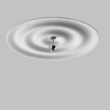 Minimalist Small Circular Flush Mount Ceiling Light Image - 10