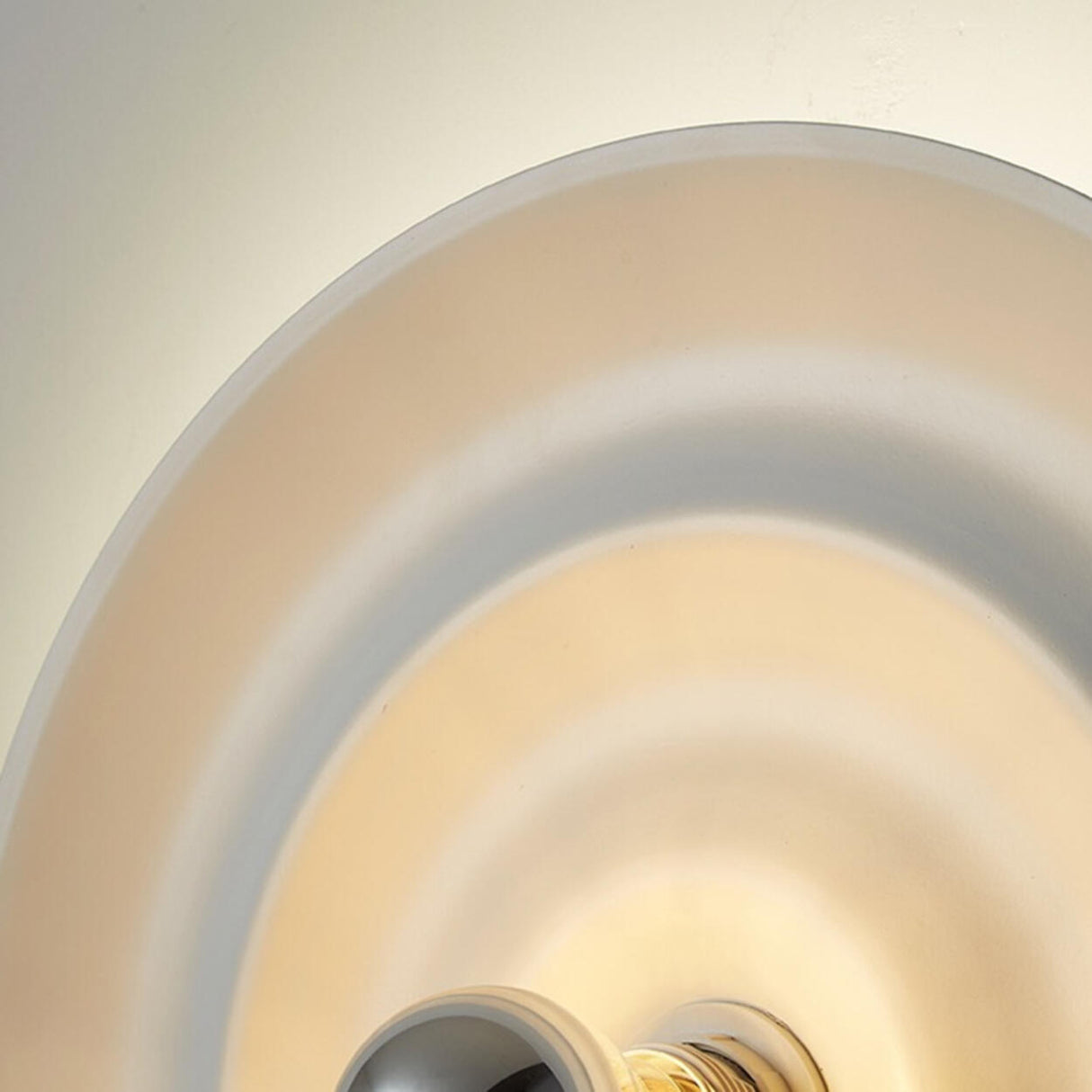 Minimalist Small Circular Flush Mount Ceiling Light Image - 8