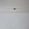 Minimalist Strip Linear LED Semi-Flush Mount Light Image - 2