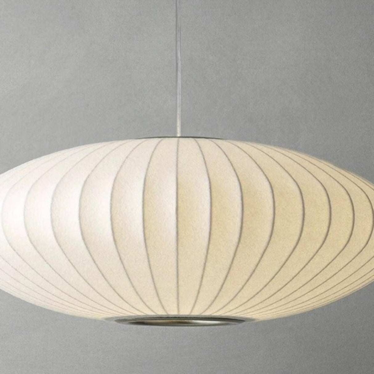 Minimalist Trio Fabric Geometric Living Room Pendant Light Image - 14