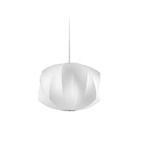 Minimalist Trio Fabric Geometric Living Room Pendant Light Image - 15