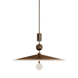 Minimalist UFO Metal Bedroom Pendant Light Flexible Length Image - 6