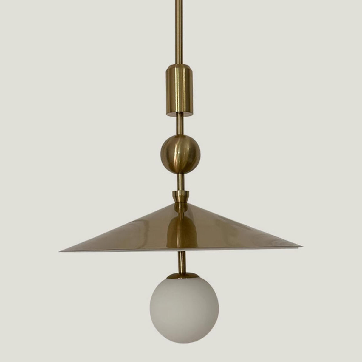 Minimalist UFO Metal Bedroom Pendant Light Flexible Length Image - 7