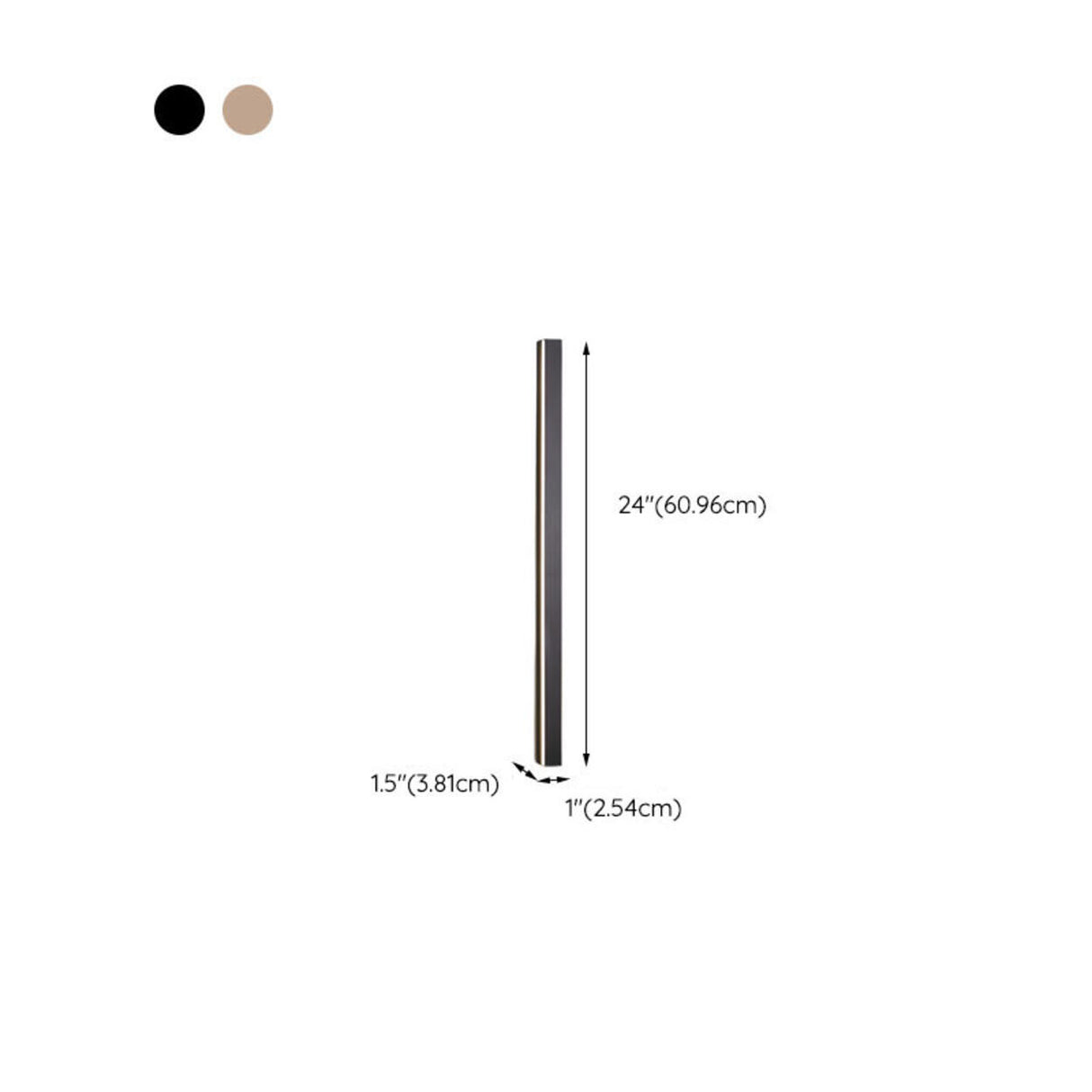 Minimalist Ultra-Slim Bedroom Linear Wall Sconce 