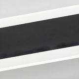 Minimalist Vertical Black Acrylic Exterior Wall Light Image - 10