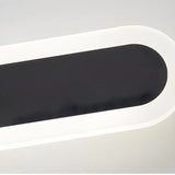 Minimalist Vertical Black Acrylic Exterior Wall Light Image - 11