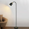 Minimalist White Cone Metal Adjustable Floor Lamp Image - 6