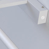 Minimalist White Cylinder Adjustable Vanity Light Image - 11