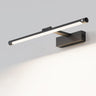 Minimalist White Cylinder Adjustable Vanity Light Image - 3