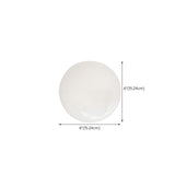 Minimalist White Globe LED Wall Sconce Light #size