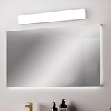 Minimalist White LED Bathroom Vanity Mirror Light Image - 4