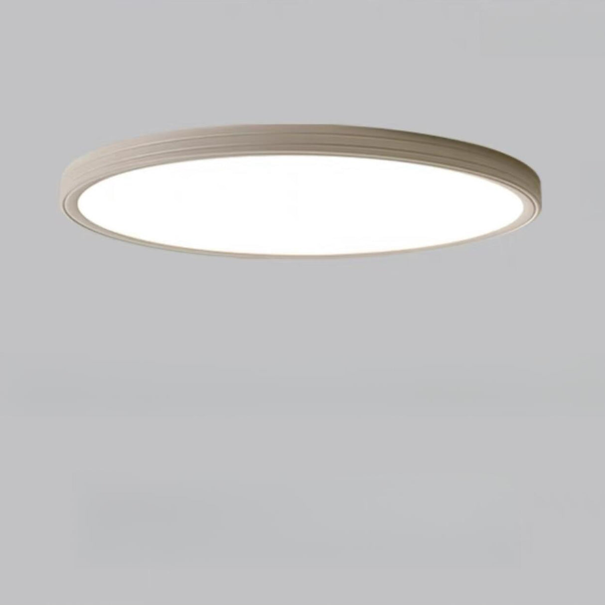 Minimalist White Rectangle LED Flush Mount Ceiling Lamp Image - 10