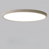 Minimalist White Rectangle LED Flush Mount Ceiling Lamp Image - 13