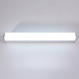 Minimalist White Rectangular Bathroom Vanity Light Image - 10