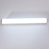 Minimalist White Rectangular Bathroom Vanity Light Image - 7