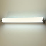 Minimalist White Rectangular Bathroom Vanity Light Image - 8