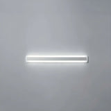 Minimalist White Rectangular LED Bathroom Vanity Light Image - 13