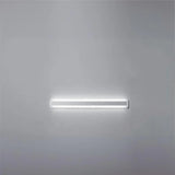 Minimalist White Rectangular LED Bathroom Vanity Light Image - 2