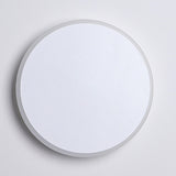 Minimalist White Round LED Acrylic Wall Sconce Image - 13