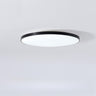 Minimalist White Round LED Flush Mount Ceiling Light  Image - 7