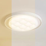 Minimalist White Square LED Flush Mount Ceiling Light Image - 10