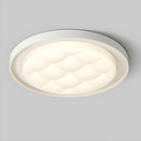 Minimalist White Square LED Flush Mount Ceiling Light Image - 7