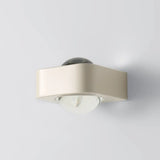 Minimalist White Square LED Up Down Wall Sconce Image - 7