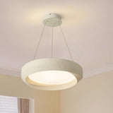 Minimalist Wooden Circular Pendant Chandelier Image - 13