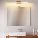 Minimalist Wooden Linear LED Bathroom Vanity Light  Image - 3