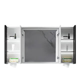 Mirrored Interior Surface Mounted Large Medicine Cabinet Image - 4